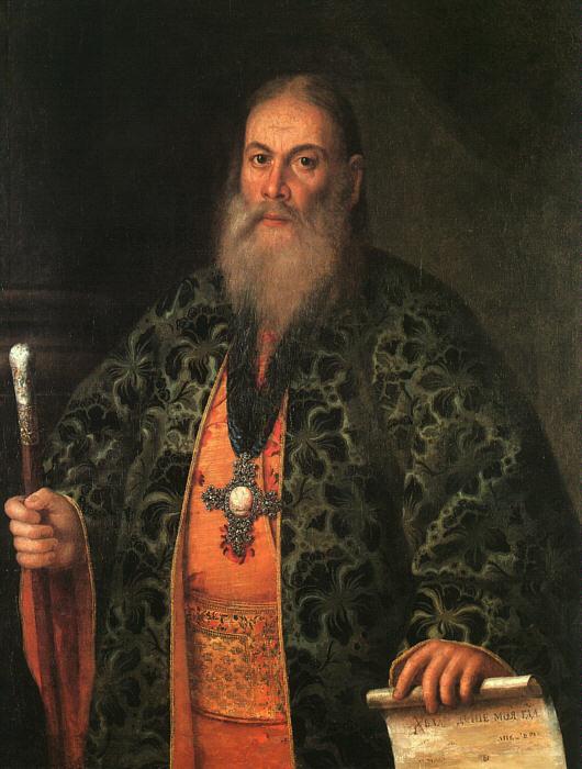 Antropov, Aleksei Portrait of Father Fyodor Dubyansky oil painting image